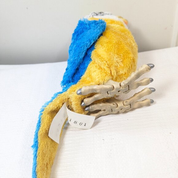 Furreal Friends Newborn Baby Bird Macaw Parrot 2008 Blue Yellow Green WORKS - Picture 8 of 10